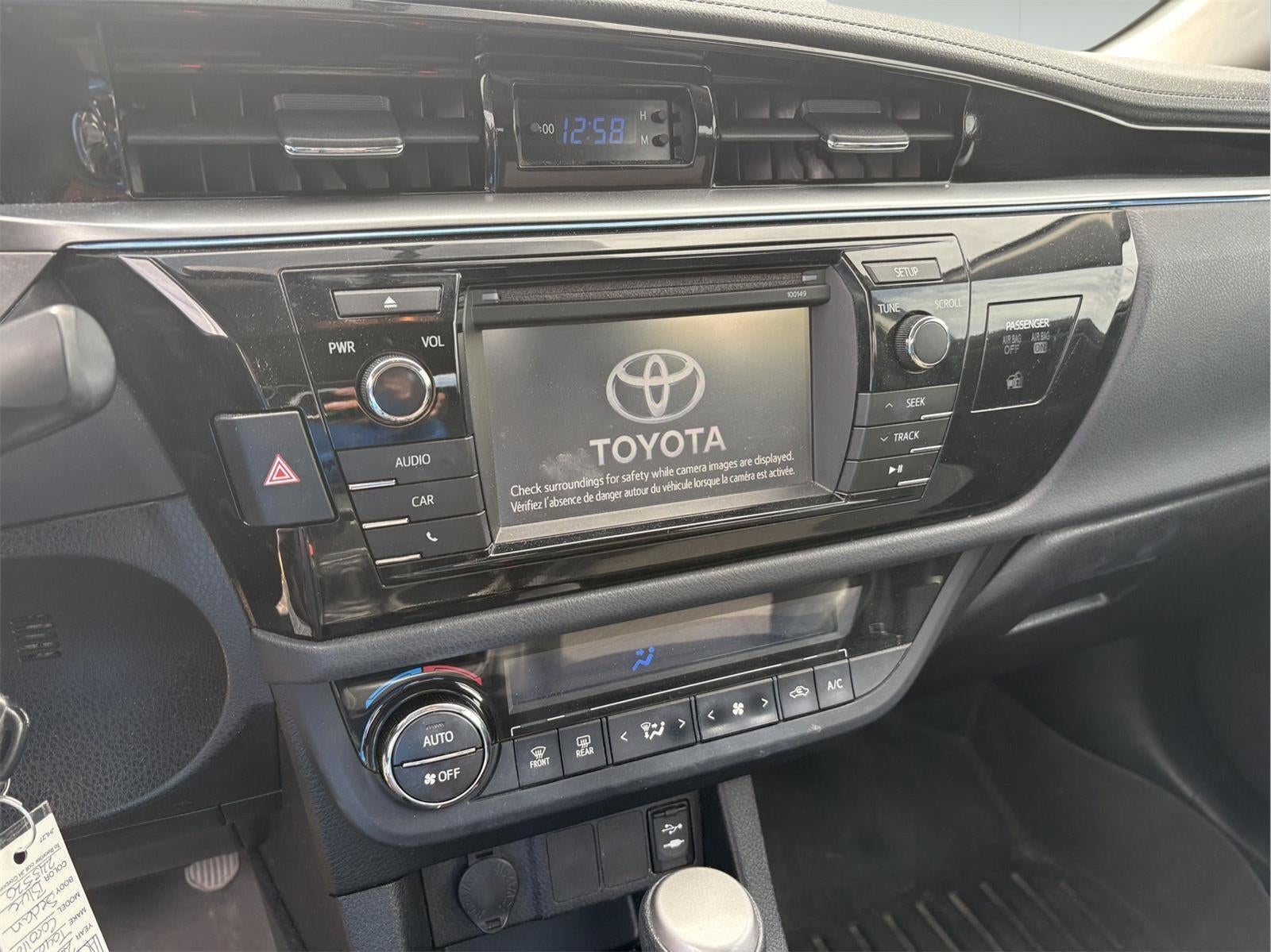 2015 Toyota Corolla S Plus