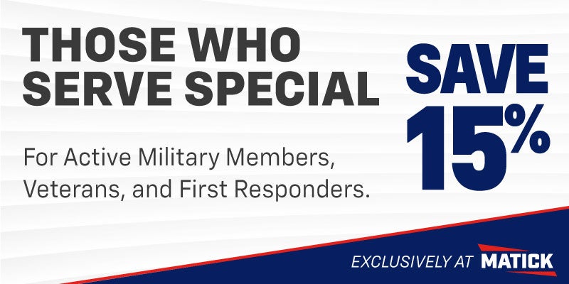 Military and First Responder Discount