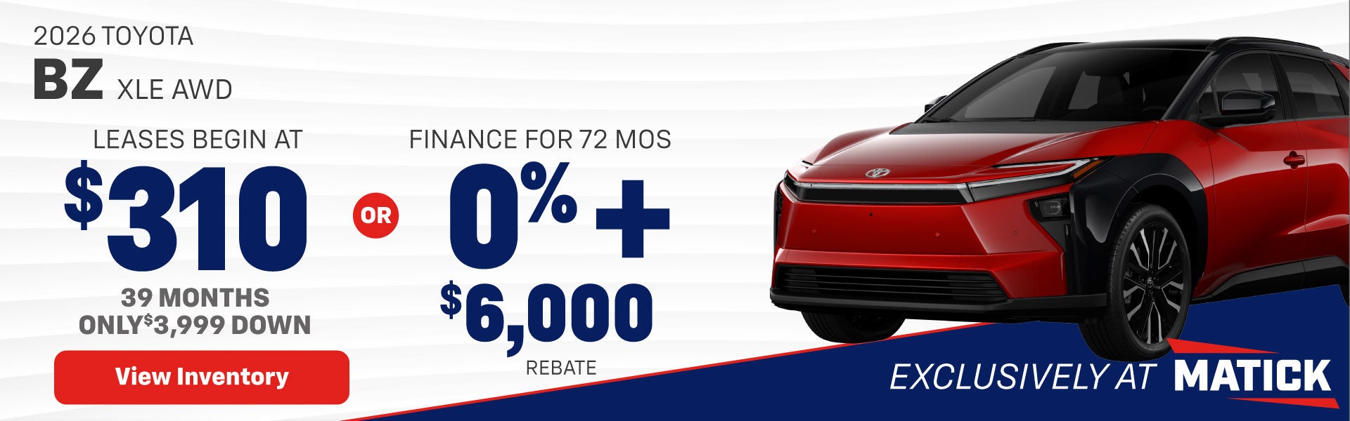 New Toyota BZ Special