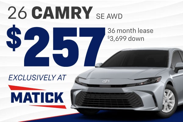 Toyota Camry Lease Special