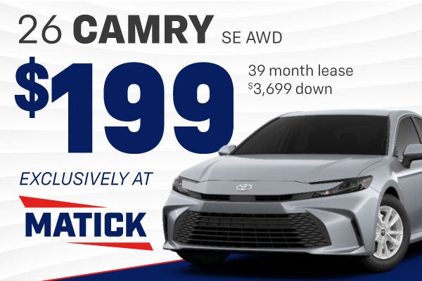 Toyota Camry Lease Special