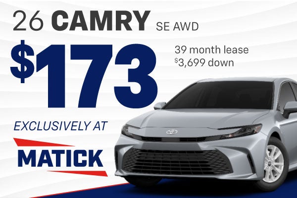 Toyota Camry Lease Special