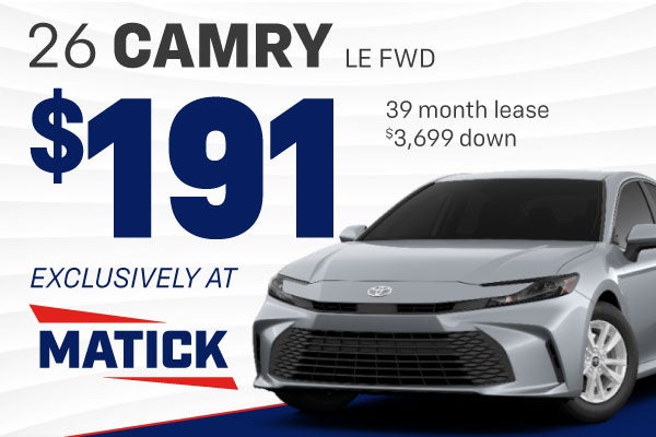 Toyota Camry Lease Special
