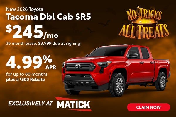 Toyota Tacoma Lease Special
