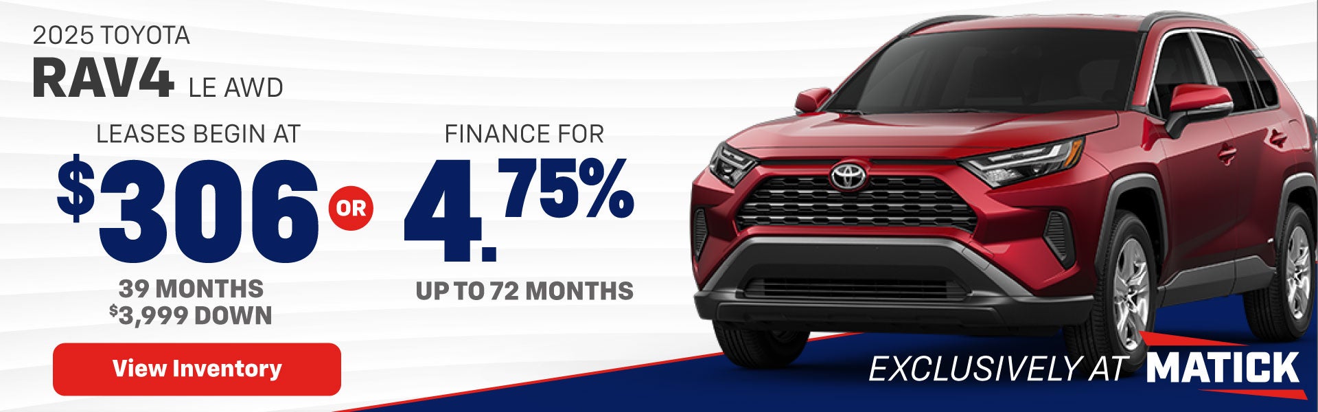 New Toyota RAV4 Special