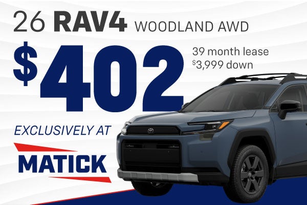 Toyota RAV4 Lease Special