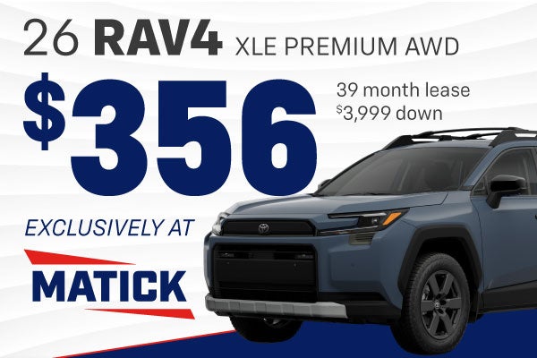 Toyota RAV4 Lease Special
