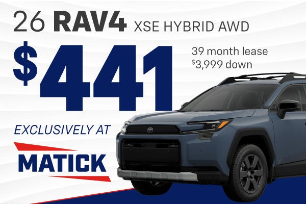 Toyota RAV4 Lease Special
