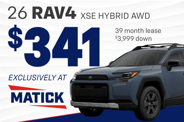 Toyota RAV4 Lease Special