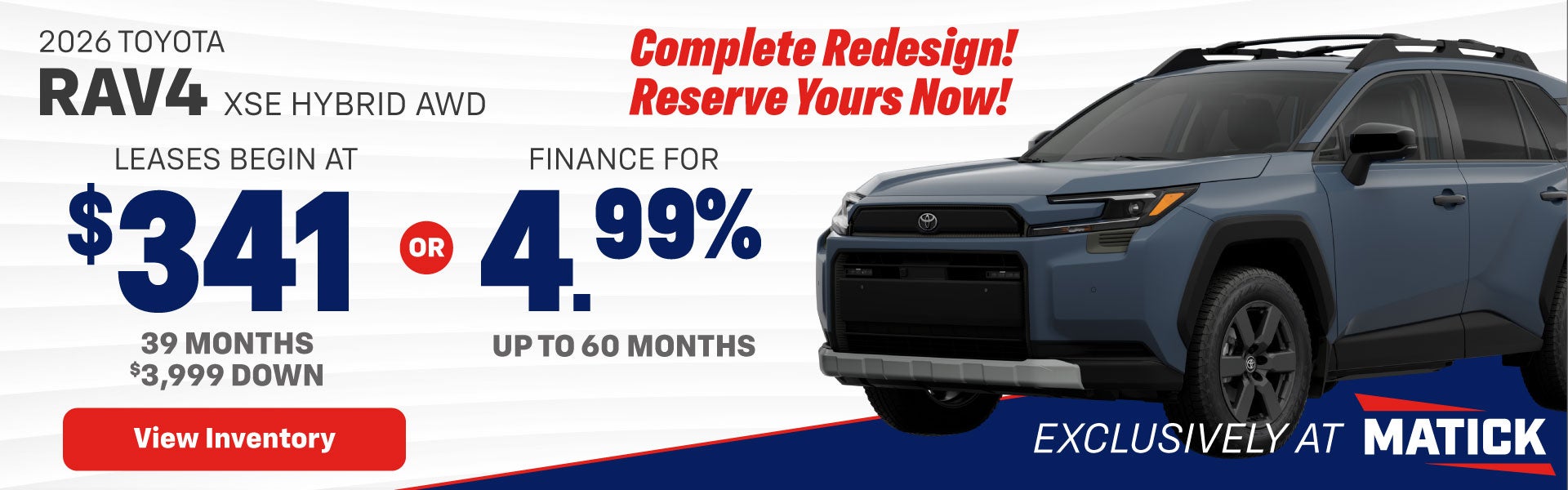 New Toyota RAV4 Special