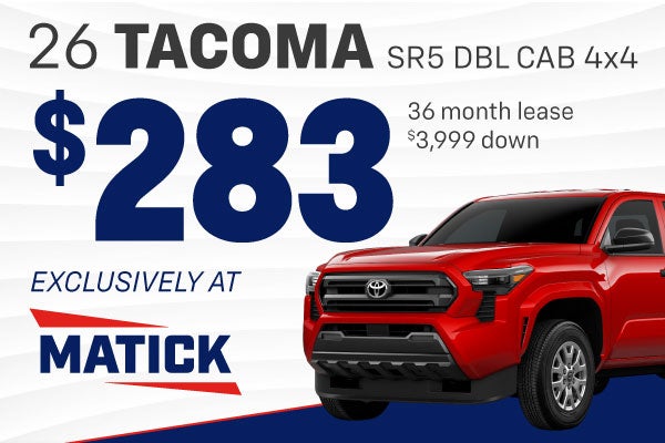 Toyota Tacoma Lease Special