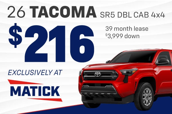 Toyota Tacoma Lease Special