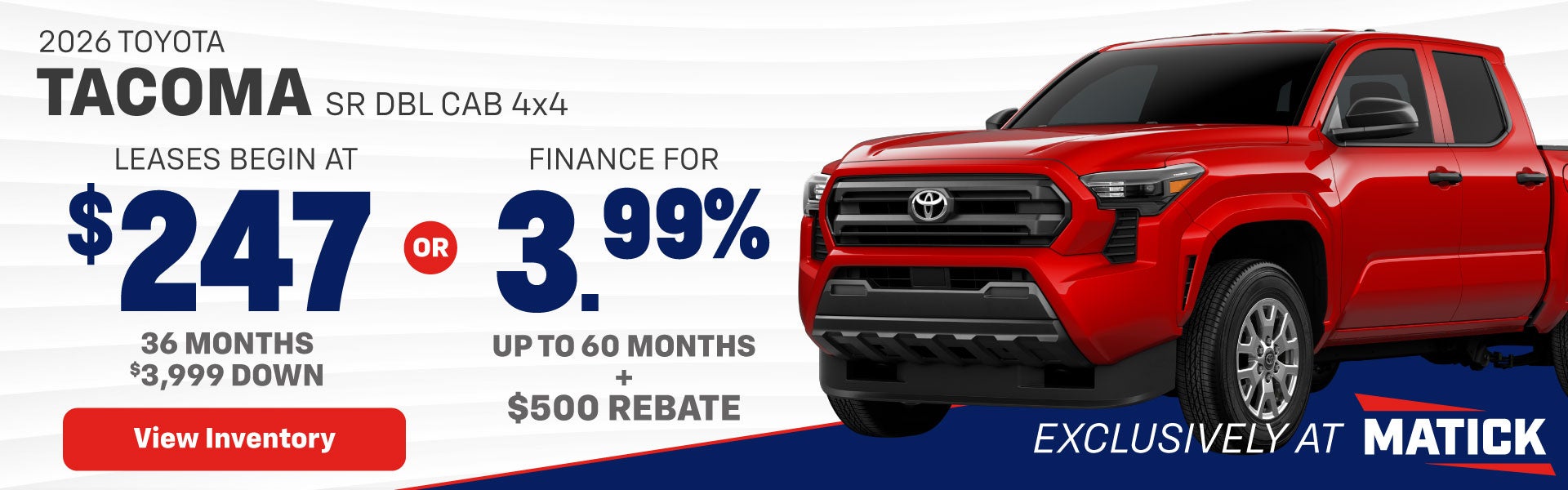 Toyota Tacoma Special