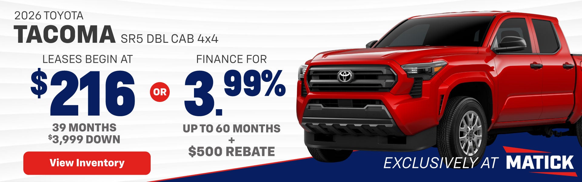 Toyota Tacoma Special