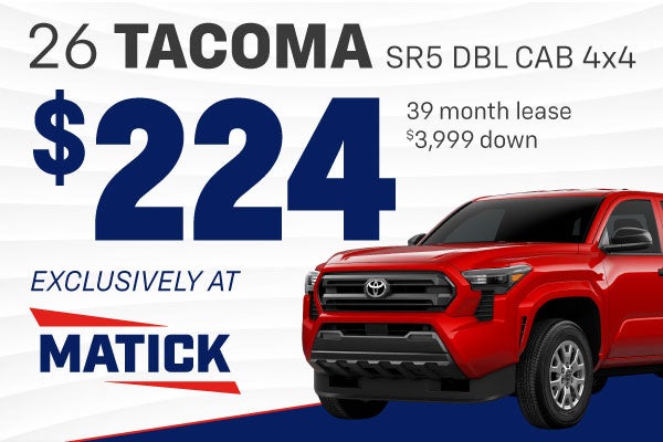 Toyota Tacoma Lease Special