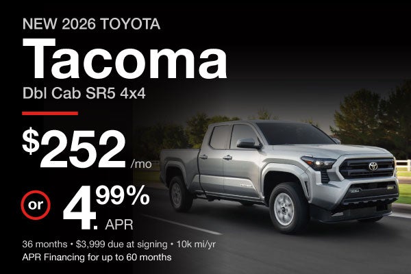 Toyota Tacoma Lease Special