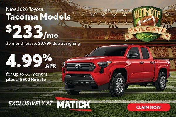 Toyota Tacoma Lease Special