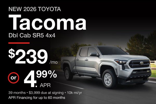 Toyota Tacoma Lease Special