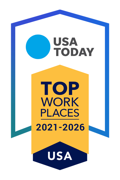 Top Workplaces USA award badge